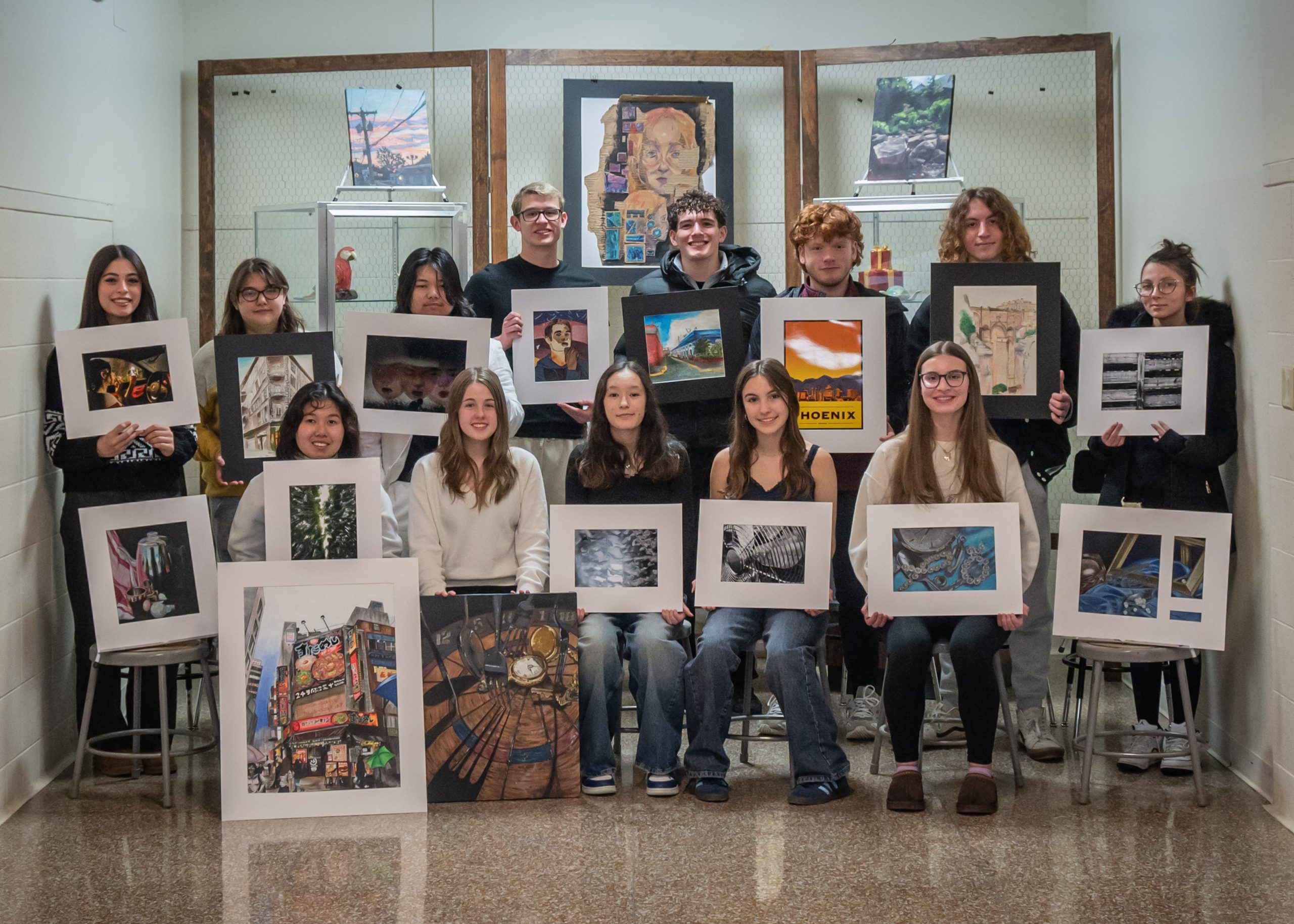 New Hartford high school students shine in regional art competition